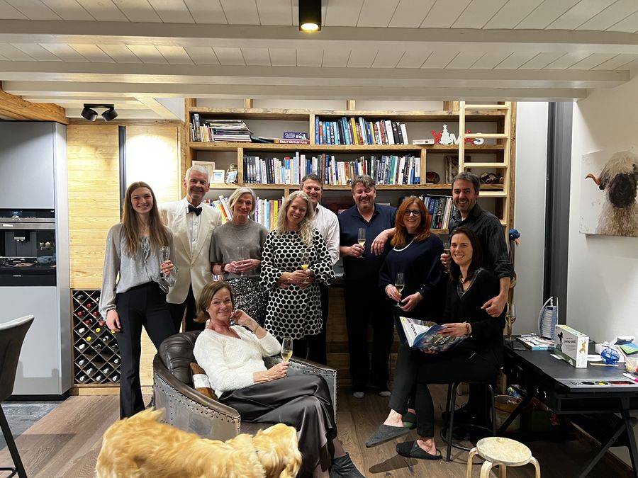 Guests in Chalet Aigle